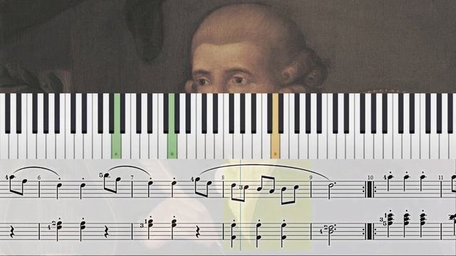 German Dance in D Major - Joseph Haydn | Piano Sheet Music смотреть онлайн