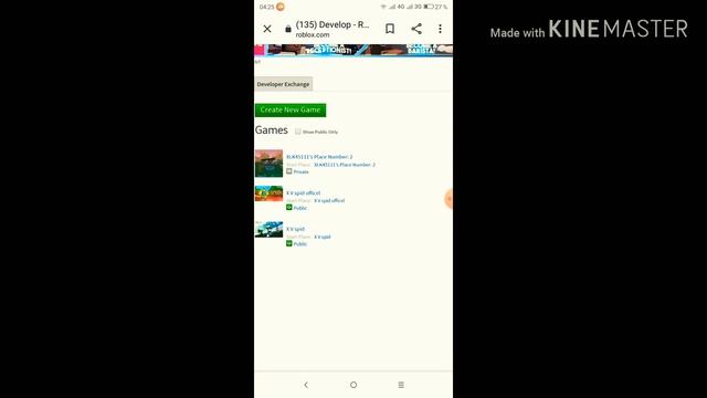 Как сделать плейс на андроид телефоне в роблокс смотреть онлайн