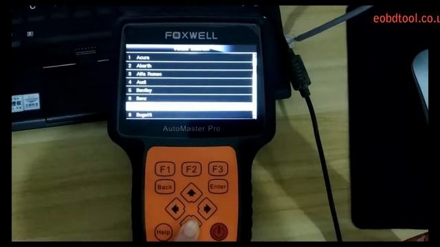Foxwell NT624 Scan/EPB/Oil Reset Function Overview смотреть онлайн