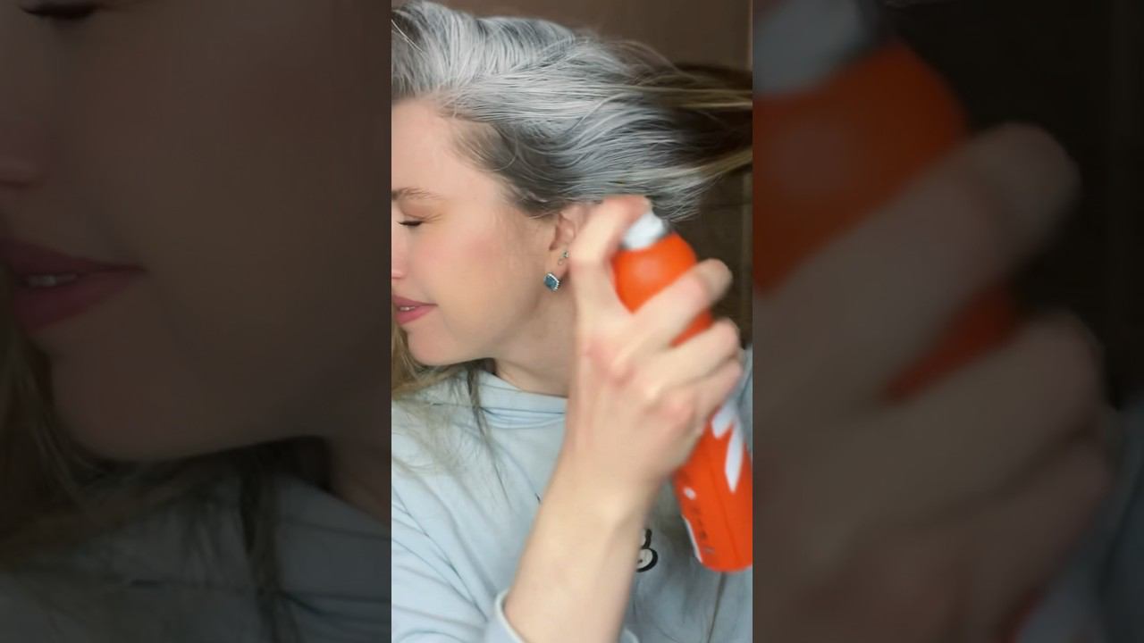 Результат использования сухого шампуня! #лайфхакдлядевушек #hairhacks смотреть онлайн