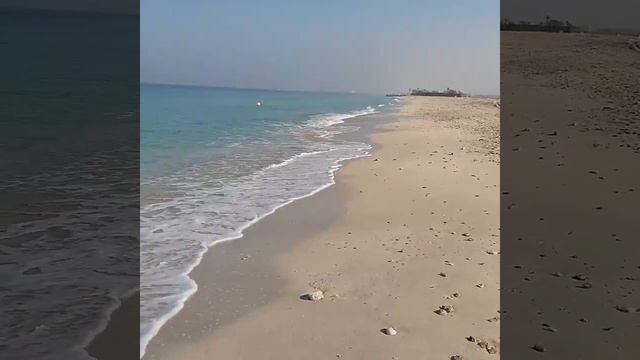 Пляж в отеле The Oberoi Beach Resort Al Zorah, Аджман, ОАЭ смотреть онлайн