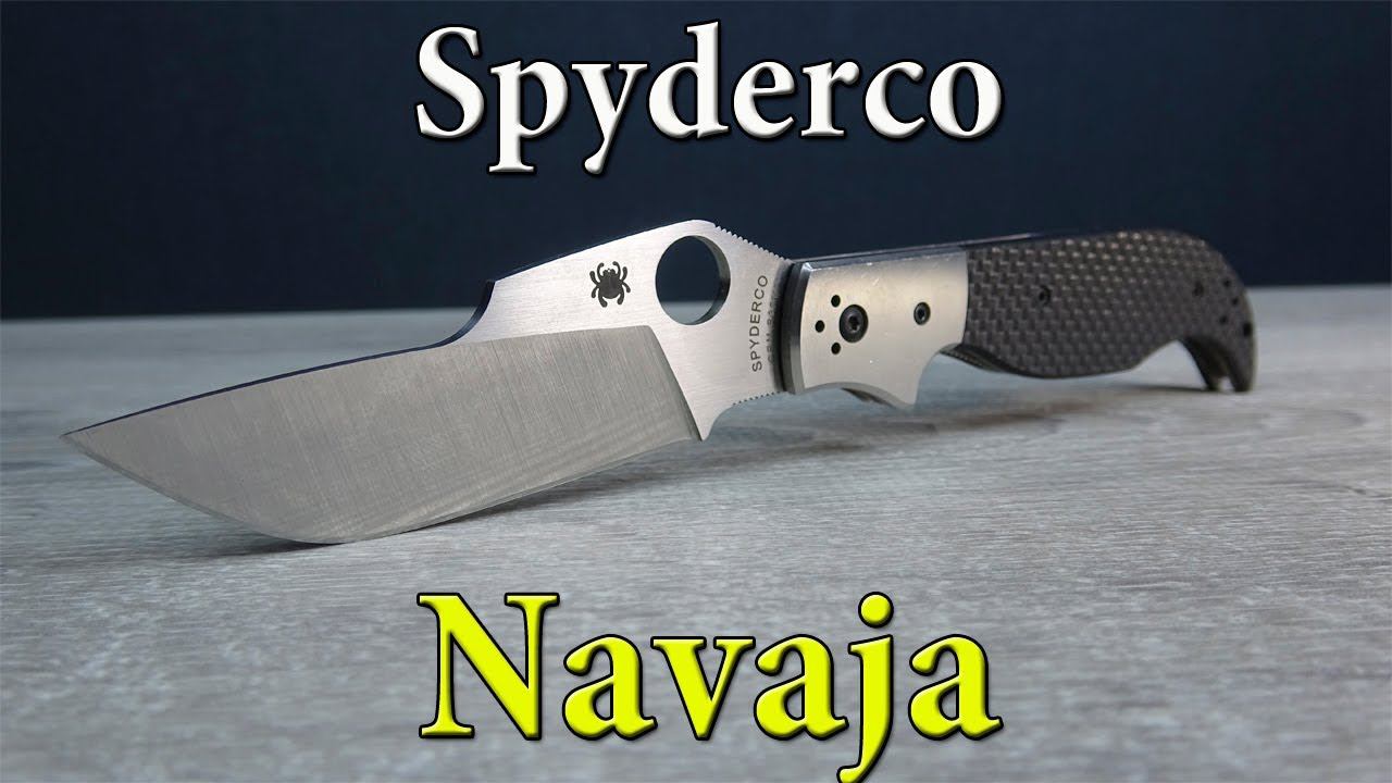 РЕДЧАЙШИЙ нож Spyderco Navaja! Испанская Наваха в современном исполнении от компании Спайдерко.