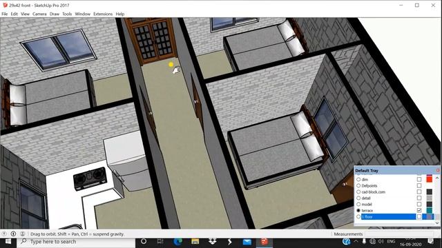 29' X 42' FEET HOUSE PLAN /GHAR KA NAKSHA 29 feet by 42 feet/4BHK PLAN/1218 Sq Ft Ghar ka Plan/FRON смотреть онлайн