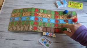 Гонки ёжиков Настольная игра