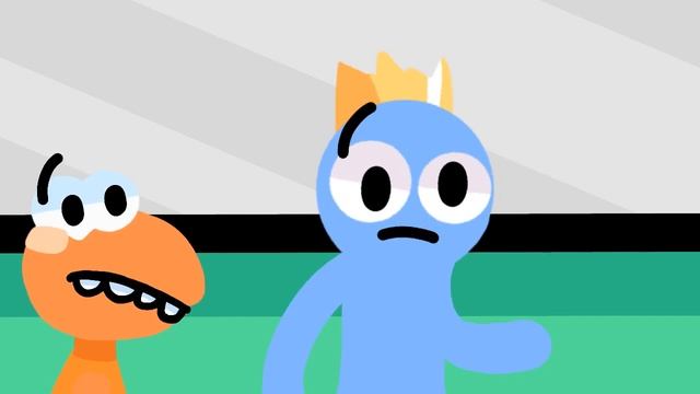 Run Meme (Rainbow friends Roblox animation) credit to @RadOwlOfficial смотреть онлайн