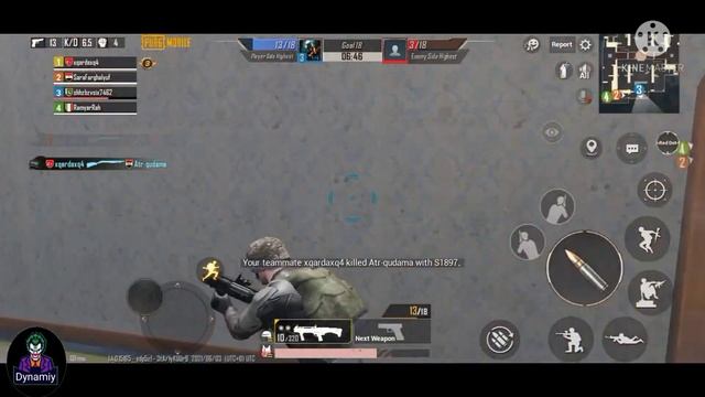 ?pubg mobile library mode gameplay / pubg mobile TDM gameplay Dynamiy gaming ? смотреть онлайн