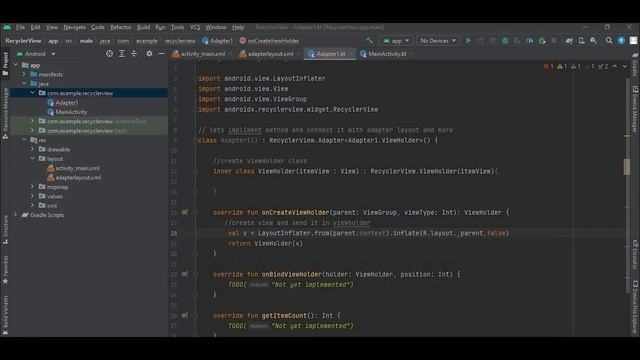 How to Implement Recycler View With Data Class | Android | Game App Studio смотреть онлайн