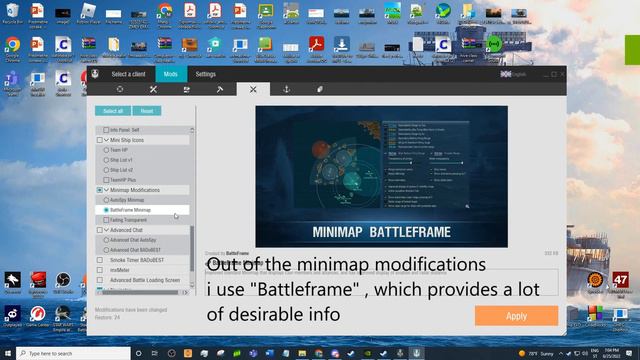 WoWS preview of mods and current ships in port смотреть онлайн
