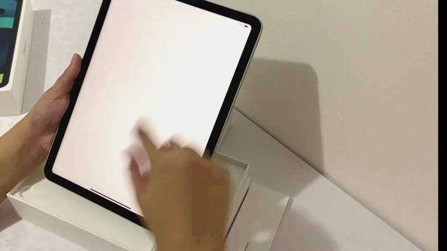 ipad air 4 + apple pencil unboxing ? | desk setup ☁️? смотреть онлайн