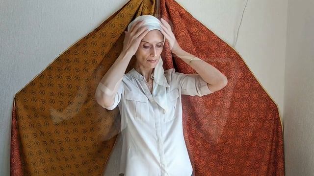 Чалма С лямками, драпировка сзади Крэш шифон (жатый) на хб подкладе смотреть онлайн