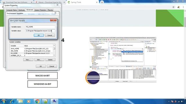 JDK, Apache Maven And STS Installation смотреть онлайн