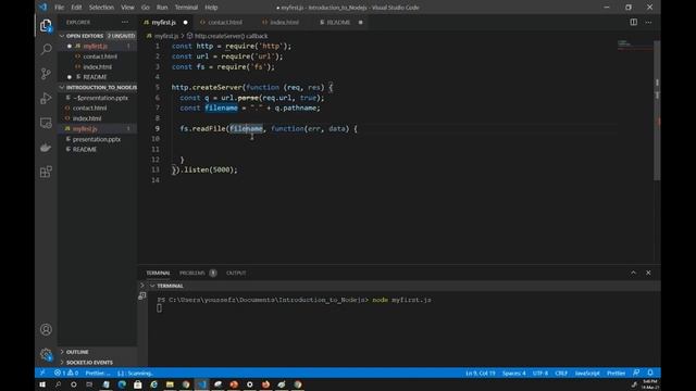 11. Intro to Nodejs - URL Module تكمله смотреть онлайн