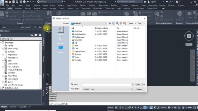 Autocad Civil 3D - Üçgen Model Yükleme - Üçgen Model (XML) Import & Export #autocadcivil3d #autocad смотреть онлайн