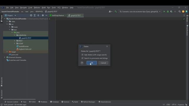 Karate Framework desde 0 | 8.- Consulta GraphQL смотреть онлайн