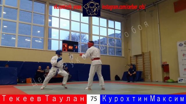 Чемпионат г. Москвы по Рукопашному Бою 2018 г. Текеев Таулан-Курохтин Максим 75 кг смотреть онлайн