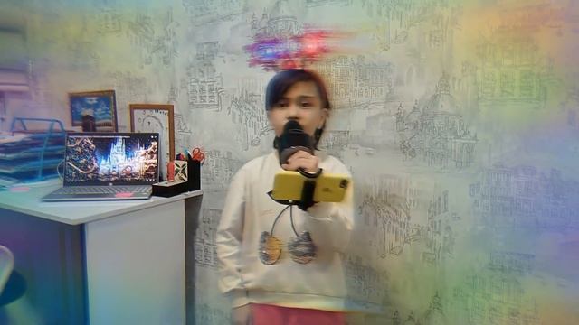 Песня "Снежинка". Поёт 6 летняя Фарида. смотреть онлайн