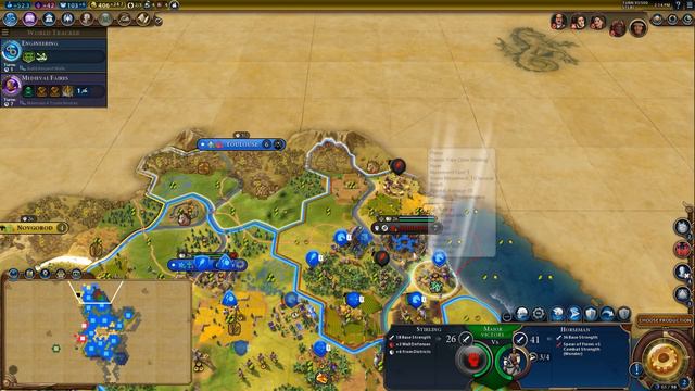 #4 Mapuche SUPER BRUTAL Deity - Civ 6 Rise & Fall Gameplay, Let's Play Mapuche! смотреть онлайн
