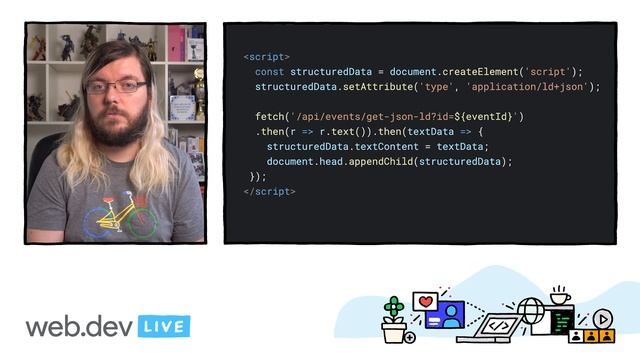 Implementing structured data with JavaScript смотреть онлайн