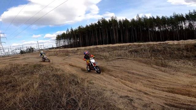 Zhizhin Moto School Мотокросс Детская тренировка в п.Б.Козино смотреть онлайн