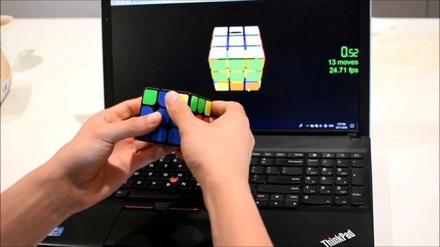 Cubing in Real-Time on csTimer With the Giiker Cube! (0.52 J-Perm) смотреть онлайн