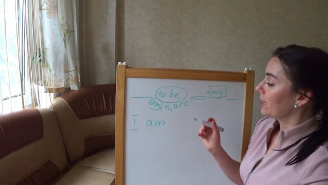Present Continuous! Настоящее длительное время! Когда употреблять/Как строить предложения #English смотреть онлайн