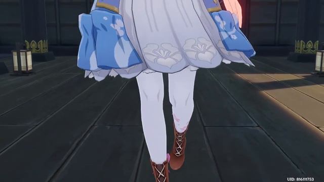 AETHER FLIRTS WITH AYAKA GENSHIN IMPACT CUTSCENE смотреть онлайн