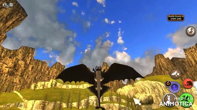 Night Lights in School of Dragons/Ночные Сияния в игре Школа драконов!! смотреть онлайн