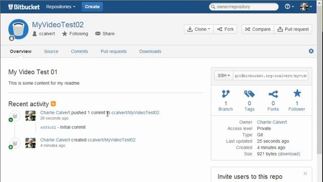 Import Files into Git with SSH смотреть онлайн