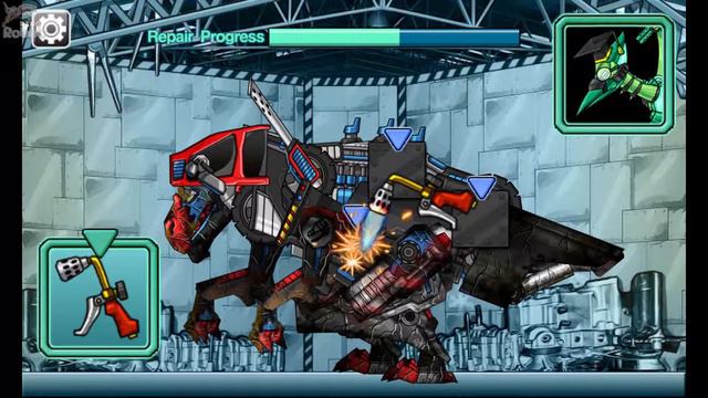 Repair Dino Robot Megalosaurus - Toy Robot War - Full Gameplay HD 1080 смотреть онлайн
