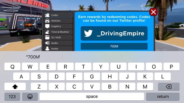 *NEW* ALL WORKING CODES FOR DRIVING EMPIRE OCTOBER 2023! ROBLOX DRIVING EMPIRE CODES смотреть онлайн