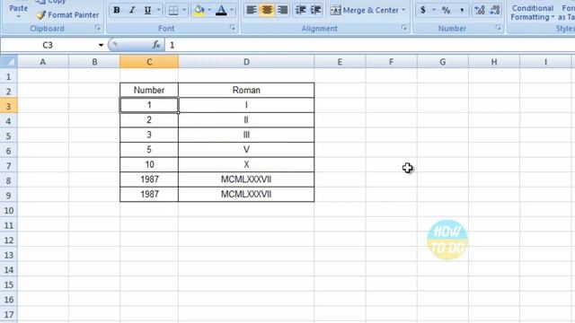 How To Use Roman Function in Excel смотреть онлайн