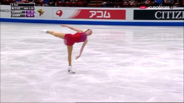 2018 Mariah Bell WC FS ESP смотреть онлайн