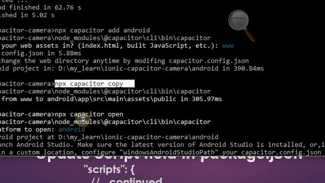 ionic 3 capacitor camera plugin implementation for beginner смотреть онлайн