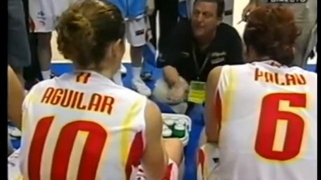 World Championship For Women 2006. Quarter-Finals. Spain - Russia