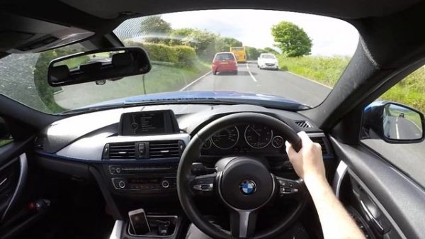 BMW F30 F31 M Sport POV Test Drive