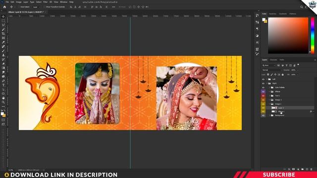 Free 12 x 36 Wedding Album PSD Templates | Photoshop Tutorial | PTE145 ❤?⚡ смотреть онлайн