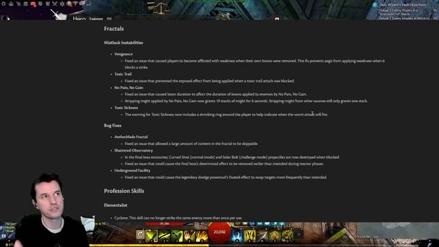 The Patch Notes That Came With SotO - August 22nd Guild Wars 2 News смотреть онлайн