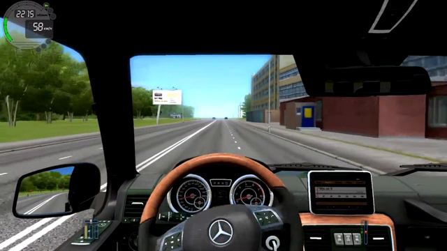 City Car Driving 1.5.2 - Mercedes-Benz G65 AMG + (Download) смотреть онлайн