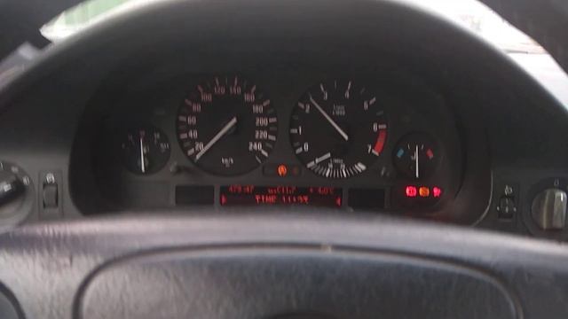 Проблема со сидометром BMW E39 смотреть онлайн