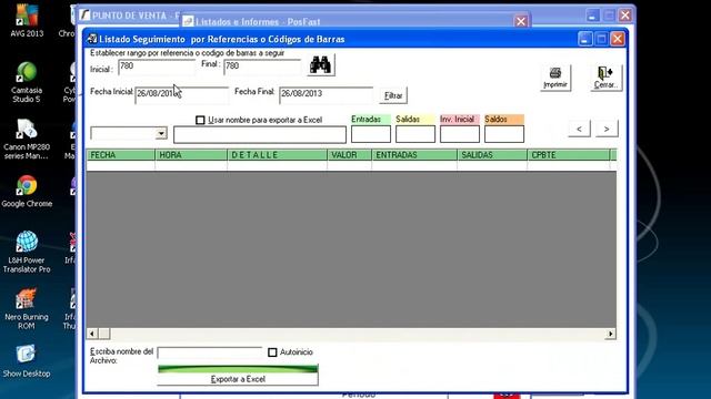 POSFAST: Todos los informes generador y que se exportan a Excel con un clic смотреть онлайн