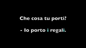 Итальянский язык. Урок 5. Глаголы 1 группы (-are)