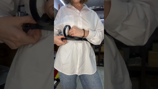Незаменимая вещь в любом гардеробе⬆️✨ | ручная работа из натурально кожи #влог #влоги #обзор смотреть онлайн