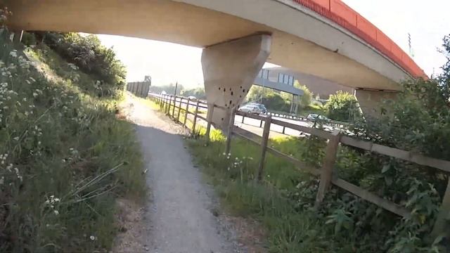 Kingsong 14D on MTB Track In Olympic Park Stratford смотреть онлайн