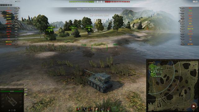 World of tanks прокачка AMX 12t (Играю ногами) смотреть онлайн