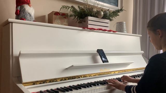 Telemann - Polonaise (Polonez)  - First Try With A Metronome (Vivace) - D Minor