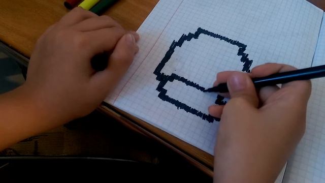Рисуем гриб из Марио ^ ^ смотреть онлайн