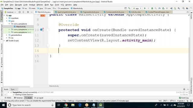 ANDROID tutorials || Class - 2 || by Mr. Sri Krishna On 23-08-2019 смотреть онлайн