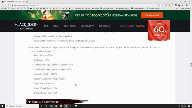 Black Desert Online [BDO] 600mil In 6 Hours At New Blood Wolves