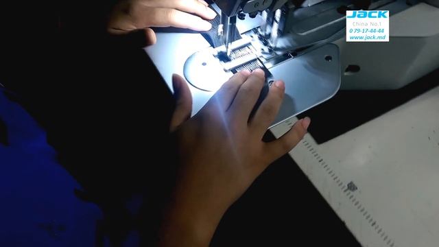 JACK JK-1904 Закрепочная машина для эластичных резинок смотреть онлайн
