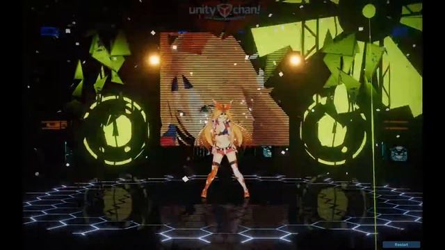 Unityちゃんライブステージ（PythonとUnity連携） смотреть онлайн